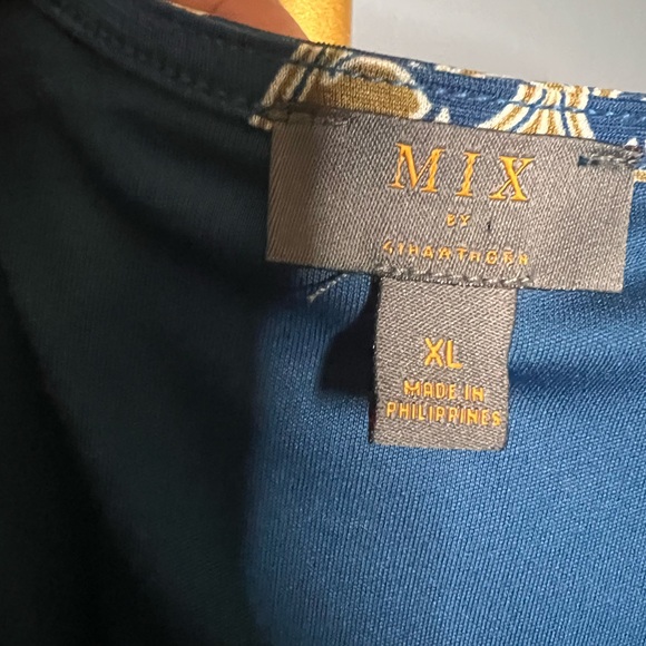 Mix by 41 Hawthorn Renesmee Paisley Wrap Dress. XL - Picture 7 of 7